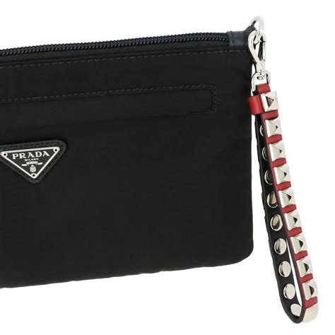 prada small clutch|pradataschen.